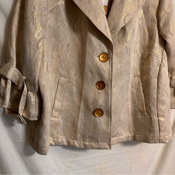 Ashley Stewart Gold Suit Jacket - Picture 2 of 9